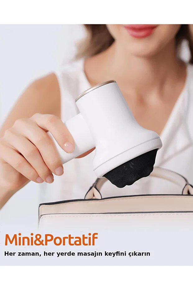 Volarion Pro Portatif G5 Tip Elektrikli Masaj Aleti Titreşimli Boyun Bel Sırt Bacak Selülit Cİhazı